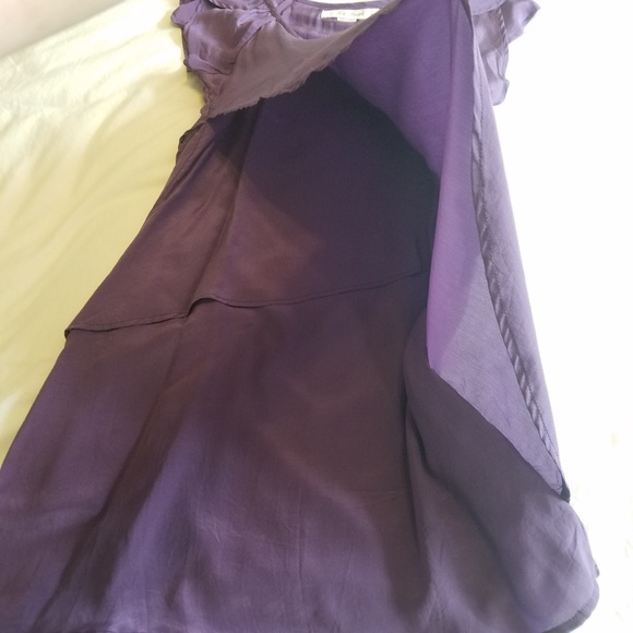 EUC - Lilac Silk Layered Dress - Picture 7 of 7